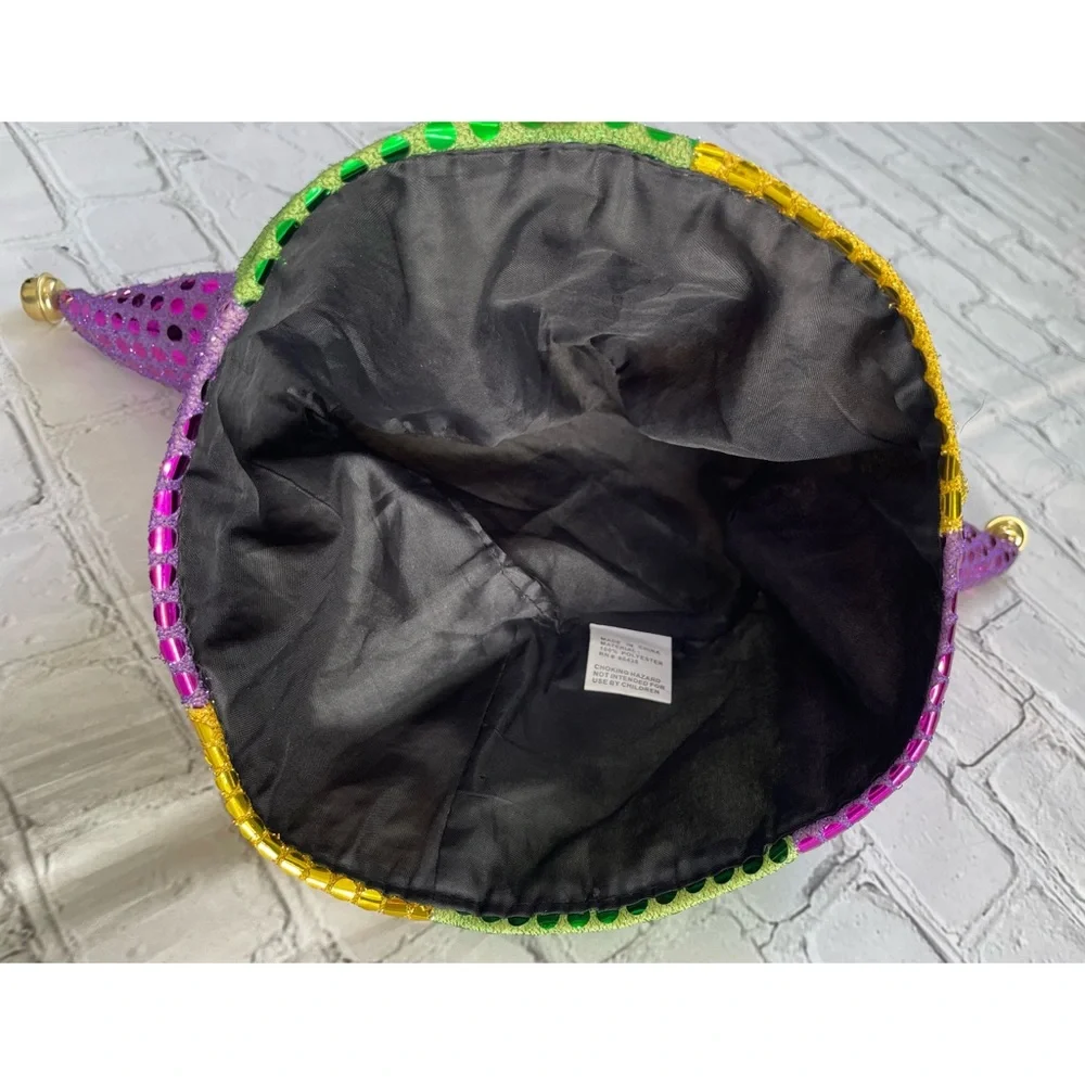Rare Bacardi Mardi Gras Jester Hat